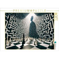 CALVENDO Puzzle Labyrinth des Geistes: Schachmatt im Irrgarten der Entscheidungen 1000 Teile Lege-Größe 64x48cm Foto-Puzzle für glückliche Stunden CALVENDO Puzzle Labyrinth des Geistes: Schachmatt im Irrgarten der Entscheidungen 1000 Teile Lege-Größe 64x48cm Foto-Puzzle für glückliche Stunden von Calvendo Puzzle