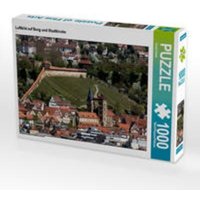 CALVENDO Puzzle Luftbild auf Burg und Stadtkirche 1000 Teile Lege-Größe 64 x 48 cm Foto-Puzzle Bild von Horst Eisele von Calvendo