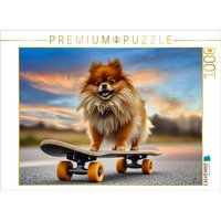 CALVENDO Puzzle Lustiger Pomeranian 1000 Teile Lege-Größe 64x48cm Foto-Puzzle für glückliche Stunden CALVENDO Puzzle Lustiger Pomeranian 1000 Teile Lege-Größe 64x48cm Foto-Puzzle für glückliche Stunden von Calvendo Puzzle