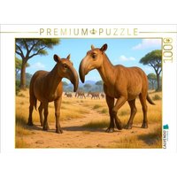 CALVENDO Puzzle Macrauchenia - ausgestorbenes Säugetier Südamerikas 1000 Teile Lege-Größe 64x48cm Foto-Puzzle für glückliche Stunden CALVENDO Puzzle Macrauchenia - ausgestorbenes Säugetier Südamerikas 1000 Teile Lege-Größe 64x48cm Foto-Puzzle für glückliche Stunden von Calvendo Puzzle