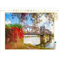 CALVENDO Puzzle Magdeburg, Alte fußgänger Hubbrücke im goldenen Herbst 1000 Teile Lege-Größe 64x48cm Foto-Puzzle für glückliche Stunden CALVENDO Puzzle Magdeburg, Alte fußgänger Hubbrücke im goldenen Herbst 1000 Teile Lege-Größe 64x48cm Foto-Puzzle für glückliche Stunden von Calvendo Puzzle
