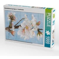 CALVENDO Puzzle Mandelblütenzweig Algarve - Pastellkreide 1000 Teile Lege-Größe 48 x 64 cm Foto-Puzzle Bild von Ulrike Kröll von Calvendo Puzzle