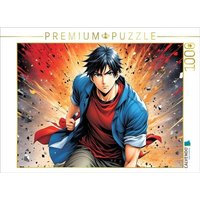 CALVENDO Puzzle Manga Superheld Daichi Rindou - Der Fels in der Brandung 1000 Teile Lege-Größe 64x48cm Foto-Puzzle für glückliche Stunden CALVENDO Puzzle Manga Superheld Daichi Rindou - Der Fels in der Brandung 1000 Teile Lege-Größe 64x48cm Foto-Puzzle für glückliche Stunden von Calvendo Puzzle