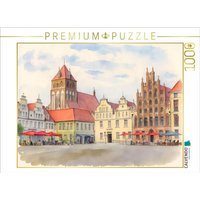 CALVENDO Puzzle Marktplatz Greifswald 1000 Teile Lege-Größe 64x48cm Foto-Puzzle für glückliche Stunden CALVENDO Puzzle Marktplatz Greifswald 1000 Teile Lege-Größe 64x48cm Foto-Puzzle für glückliche Stunden von Calvendo Puzzle