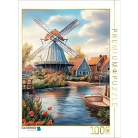 CALVENDO Puzzle Mühle am Kanal 1000 Teile Lege-Größe 64x48cm Foto-Puzzle für glückliche Stunden CALVENDO Puzzle Mühle am Kanal 1000 Teile Lege-Größe 64x48cm Foto-Puzzle für glückliche Stunden von Calvendo Puzzle