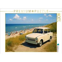 CALVENDO Puzzle Nach vielen Stunden Fahrt an der Ostsee - Trabant 601 1000 Teile Lege-Größe 64x48cm Foto-Puzzle für glückliche Stunden CALVENDO Puzzle Nach vielen Stunden Fahrt an der Ostsee - Trabant 601 1000 Teile Lege-Größe 64x48cm Foto-Puzzle für glückliche Stunden von Calvendo Puzzle