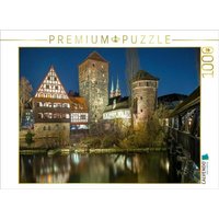 CALVENDO Puzzle Nürnbergs Altstadt bei Nacht 1000 Teile Lege-Größe 64x48cm Foto-Puzzle für glückliche Stunden CALVENDO Puzzle Nürnbergs Altstadt bei Nacht 1000 Teile Lege-Größe 64x48cm Foto-Puzzle für glückliche Stunden von Calvendo Puzzle