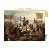 CALVENDO Puzzle Odysseus' Kampf gegen die Kikonen 1000 Teile Lege-Größe 64x48cm Foto-Puzzle für glückliche Stunden CALVENDO Puzzle Odysseus' Kampf gegen die Kikonen 1000 Teile Lege-Größe 64x48cm Foto-Puzzle für glückliche Stunden von Calvendo Puzzle