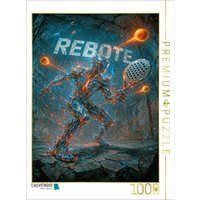 CALVENDO Puzzle Rebote - Energiegeladener Padel Moment 1000 Teile Lege-Größe 64x48cm Foto-Puzzle für glückliche Stunden CALVENDO Puzzle Rebote - Energiegeladener Padel Moment 1000 Teile Lege-Größe 64x48cm Foto-Puzzle für glückliche Stunden von Calvendo Puzzle