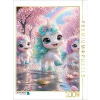 CALVENDO Puzzle Regenbogen im Blütenschauer 1000 Teile Lege-Größe 64 × 48 cm Foto-Puzzle für glückliche Stunden CALVENDO Puzzle Regenbogen im Blütenschauer 1000 Teile Lege-Größe 64 × 48 cm Foto-Puzzle für glückliche Stunden von Calvendo Puzzle