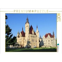 CALVENDO Puzzle Schloss Moschen (Moszna Zamek) im südlichen Polen | 1000 Teile Lege-Größe 64x48cm Foto-Puzzle für glückliche Stunden von Calvendo Puzzle