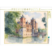 CALVENDO Puzzle Schloss Tillegem in Brügge 1000 Teile Lege-Größe 64x48cm Foto-Puzzle für glückliche Stunden CALVENDO Puzzle Schloss Tillegem in Brügge 1000 Teile Lege-Größe 64x48cm Foto-Puzzle für glückliche Stunden von Calvendo Puzzle