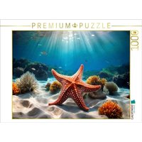 CALVENDO Puzzle Seestern im blauen Meer 1000 Teile Lege-Größe 64x48cm Foto-Puzzle für glückliche Stunden CALVENDO Puzzle Seestern im blauen Meer 1000 Teile Lege-Größe 64x48cm Foto-Puzzle für glückliche Stunden von Calvendo Puzzle