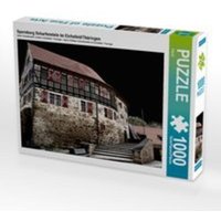 CALVENDO Puzzle Spornburg Scharfenstein im Eichsfeld/Thüringen 1000 Teile Lege-Größe 64 x 48 cm Foto-Puzzle Bild von Flori0 von xxx