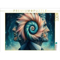 CALVENDO Puzzle Sternzeichen Zwillinge im Muschelgeist 1000 Teile Lege-Größe 64x48cm Foto-Puzzle für glückliche Stunden CALVENDO Puzzle Sternzeichen Zwillinge im Muschelgeist 1000 Teile Lege-Größe 64x48cm Foto-Puzzle für glückliche Stunden von Calvendo Puzzle