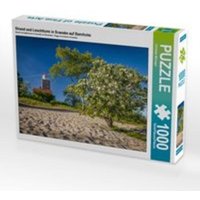 CALVENDO Puzzle Strand und Leuchtturm in Svaneke auf Bornholm 1000 Teile Lege-Größe 64 x 48 cm Foto-Puzzle Bild von Christian Müringer von Calvendo