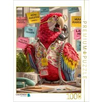 CALVENDO Puzzle Tierpuzzle mit Papagei im Büro - die Quasselstrippe unter den Kollegen sorgt für Gesprächsstoff 1000 Teile Lege-Größe 64x48cm Foto-Puzzle für glückliche Stunden CALVENDO Puzzle Tierpuzzle mit Papagei im Büro - die Quasselstrippe unter den Kollegen sorgt für Gesprächsstoff 1000 Teile Lege-Größe 64x48cm Foto-Puzzle für glückliche Stunden von Calvendo Puzzle