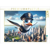 CALVENDO Puzzle Über den Dächern der Gerechtigkeit: Die Möwenpolizei wacht über die Stadt 1000 Teile Lege-Größe 64x48cm Foto-Puzzle für glückliche S CALVENDO Puzzle Über den Dächern der Gerechtigkeit: Die Möwenpolizei wacht über die Stadt 1000 Teile Lege-Größe 64x48cm Foto-Puzzle für glückliche S von Calvendo Puzzle