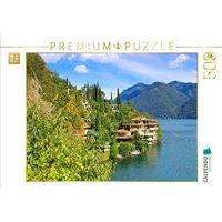 CALVENDO Puzzle Villen am Ufer des Luganer Sees 500 Teile Lege-Größe 48 × 36 cm Foto-Puzzle für Erwachsene CALVENDO Puzzle Villen am Ufer des Luganer Sees 500 Teile Lege-Größe 48 × 36 cm Foto-Puzzle für Erwachsene von Calvendo Puzzle