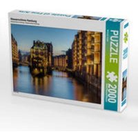 CALVENDO Puzzle Wasserschloss Hamburg 2000 Teile Puzzle quer 2000 Teile Lege-Größe 90 × 67 cm Foto-Puzzle für glückliche Stunden CALVENDO Puzzle Wasserschloss Hamburg 2000 Teile Puzzle quer 2000 Teile Lege-Größe 90 × 67 cm Foto-Puzzle für glückliche Stunden von CALVENDO Verlag GmbH