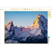 CALVENDO Puzzle Watzmann am Morgen | 1000 Teile Lege-Größe 64x48cm Foto-Puzzle für glückliche Stunden von Calvendo Puzzle