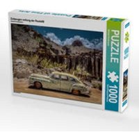 CALVENDO Puzzle Zeitzeugen entlang der Route66 1000 Teile Lege-Größe 64 x 48 cm Foto-Puzzle Bild von Michael Brückmann von xxx