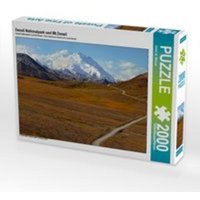 Denali Nationalpark und Mt.Denali (Puzzle) von CALVENDO Verlag GmbH