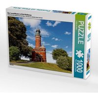 CALVENDO Puzzle Der Leuchtturm in Kiel-Holtenau | 1000 Teile Lege-Größe 64x48cm Foto-Puzzle für glückliche Stunden von Calvendo Puzzle