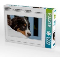 Ein Motiv aus dem Kalender Emotionale Momente: Berner Sennenhund. / CH-Version (Puzzle) von Calvendo Puzzle