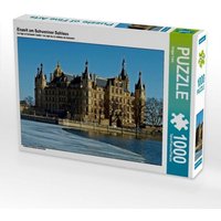 Eiszeit am Schweriner Schloss (Puzzle) von Calvendo Puzzle