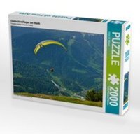 Gleitschirmflieger am Wank (Puzzle) von Calvendo