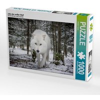 John der weißer Wolf (Puzzle) von CALVENDO Verlag GmbH