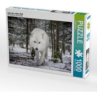 John der weißer Wolf (Puzzle) von CALVENDO Verlag GmbH