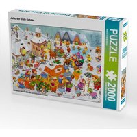 Juhu, der erste Schnee (Puzzle) von CALVENDO Verlag GmbH