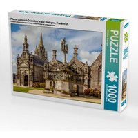 Pfarrei Lampaul-Guimiliau in der Bretagne, Frankreich (Puzzle) von CALVENDO Verlag GmbH