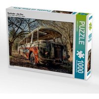 Rostlaube - alter Bus (Puzzle) von Calvendo Puzzle