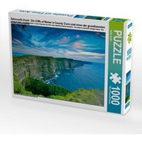 Sehnsucht Irland - Die Cliffs of Moher in County Clare sind eines der grandiosesten Naturschauspiele (Puzzle) von Calvendo Puzzle