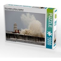 Wick Leuchtturm, Caithness, Schottland (Puzzle) von CALVENDO Verlag GmbH