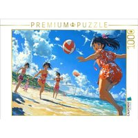 CALVENDO Puzzle Anime Volleyball Girls - Kawaii Manga-Szene am Strand in leuchtenden Farben 1000 Teile Lege-Größe 64x48cm Foto-Puzzle für glückliche Stunden CALVENDO Puzzle Anime Volleyball Girls - Kawaii Manga-Szene am Strand in leuchtenden Farben 1000 Teile Lege-Größe 64x48cm Foto-Puzzle für glückliche Stunden von Calvendo