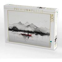 CALVENDO Puzzle Das rote Boot 1000 Teile Lege-Größe 64x48cm Foto-Puzzle für glückliche Stunden CALVENDO Puzzle Das rote Boot 1000 Teile Lege-Größe 64x48cm Foto-Puzzle für glückliche Stunden von Calvendo