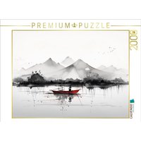 CALVENDO Puzzle Das rote Boot 2000 Teile Lege-Größe 90x67cm Foto-Puzzle für glückliche Stunden CALVENDO Puzzle Das rote Boot 2000 Teile Lege-Größe 90x67cm Foto-Puzzle für glückliche Stunden von Calvendo