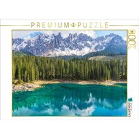 CALVENDO Puzzle Karer See, Südtirol | 1000 Teile Lege-Größe 64x48cm Foto-Puzzle für glückliche Stunden von Calvendo