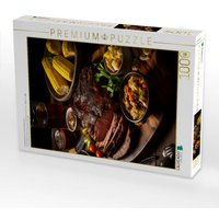 CALVENDO Puzzle Smoked Brisked vom Grill mit Maiskolben 1000 Teile Lege-Größe 64x48cm Foto-Puzzle für glückliche Stunden CALVENDO Puzzle Smoked Brisked vom Grill mit Maiskolben 1000 Teile Lege-Größe 64x48cm Foto-Puzzle für glückliche Stunden von Calvendo