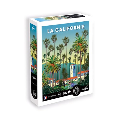 Calypto 3907311 Kalifornien, 500 Teile Puzzle mit Soft-Touch, farbenfrohes Puzzlemotiv mit samtiger Oberfläche inkl. Puzzleposter, für Erwachsene und Kinder ab 8 Jahren, Grafikpuzzle, Amerika, USA Calypto 3907311 Kalifornien, 500 Teile Puzzle mit Soft-Touch, farbenfrohes Puzzlemotiv mit samtiger Oberfläche inkl. Puzzleposter, für Erwachsene und Kinder ab 8 Jahren, Grafikpuzzle, Amerika, USA von Calypto