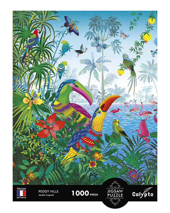 Calypto Abbildung - Tropischer Garten - Peggy Nille 1000 Teile Puzzle Calypto-7153 Calypto Abbildung - Tropischer Garten - Peggy Nille 1000 Teile Puzzle Calypto-7153 von Calypto