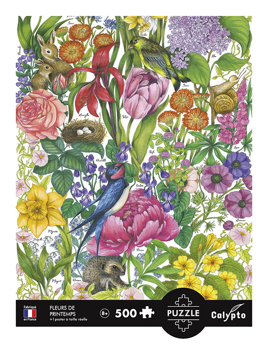 Calypto Frühlingsblumen 500 Teile Puzzle Calypto-7315 Calypto Frühlingsblumen 500 Teile Puzzle Calypto-7315 von Calypto