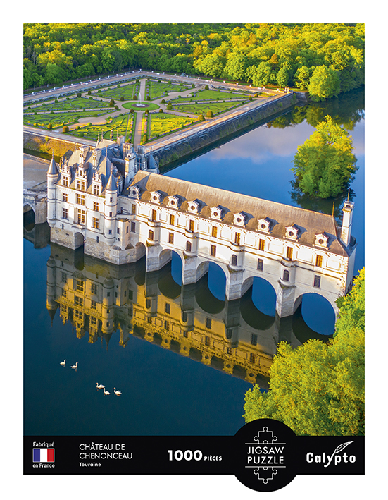 Calypto Landschaft - Schloss Chenonceau - Touraine 1000 Teile Puzzle Calypto-7107 Calypto Landschaft - Schloss Chenonceau - Touraine 1000 Teile Puzzle Calypto-7107 von Calypto