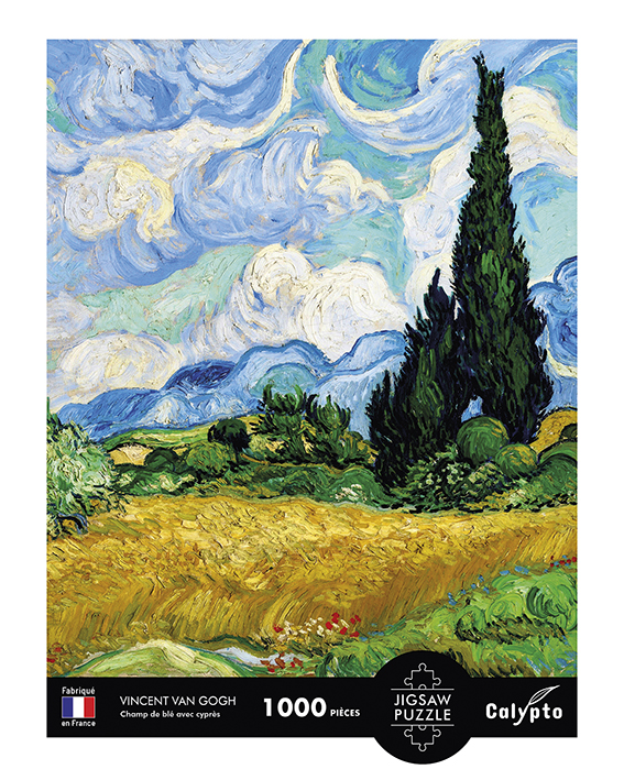Calypto Weizenfeld Mit Zypressen - Vincent Van Gogh 1000 Teile Puzzle Calypto-7014 Calypto Weizenfeld Mit Zypressen - Vincent Van Gogh 1000 Teile Puzzle Calypto-7014 von Calypto