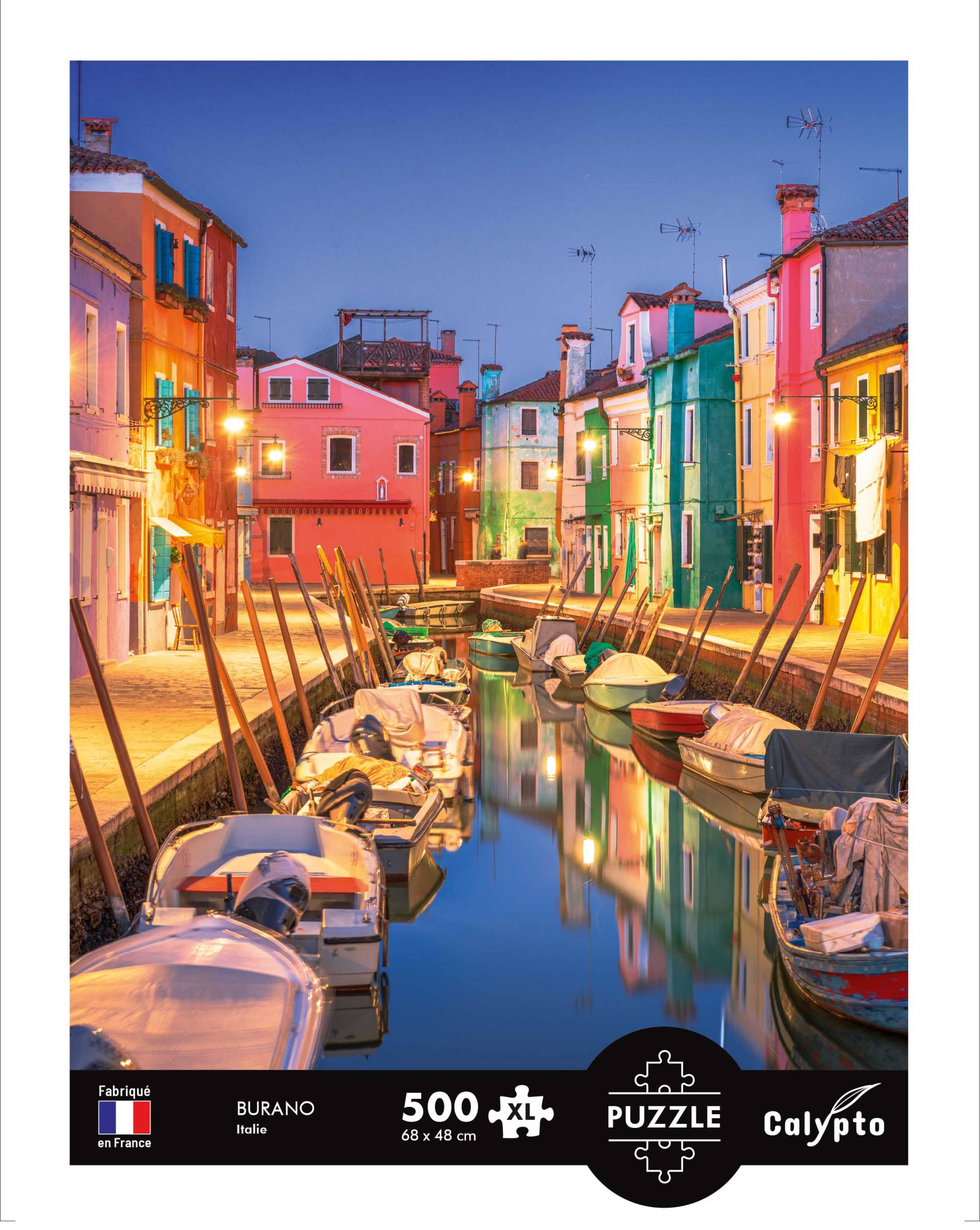 Calypto XXL Teile - Burano - Italie 500 Teile Puzzle Calypto-7355 Calypto XXL Teile - Burano - Italie 500 Teile Puzzle Calypto-7355 von Calypto