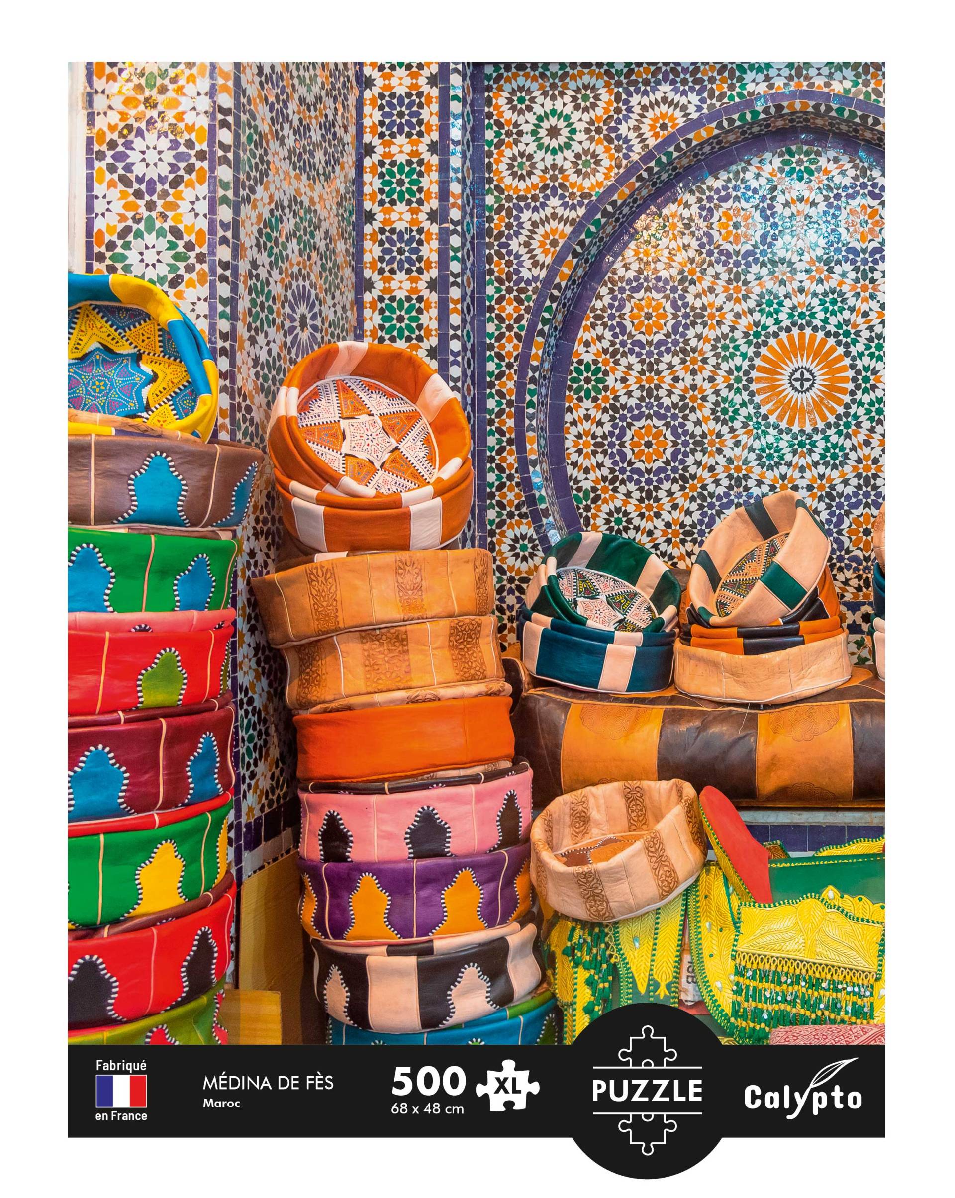 Calypto XXL Teile - Medina Von Fès - Marokko 500 Teile Puzzle Calypto-7354 Calypto XXL Teile - Medina Von Fès - Marokko 500 Teile Puzzle Calypto-7354 von Calypto